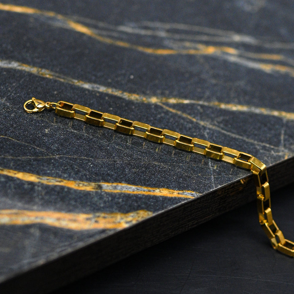 ROYCE BRACELET - GOLD - 5MM