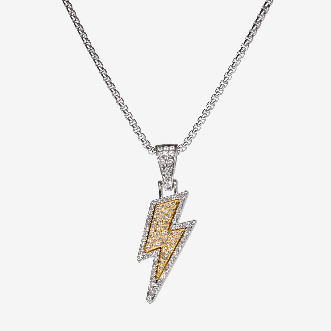 LIGHTNING PENDANT - GOLD