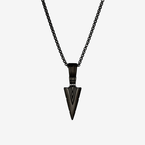 ARROW PENDANT - BLACK