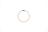 Arrowed stone bracelet– Golden