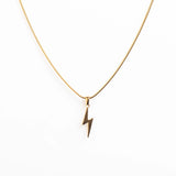 Lightning Pendant (Gold)