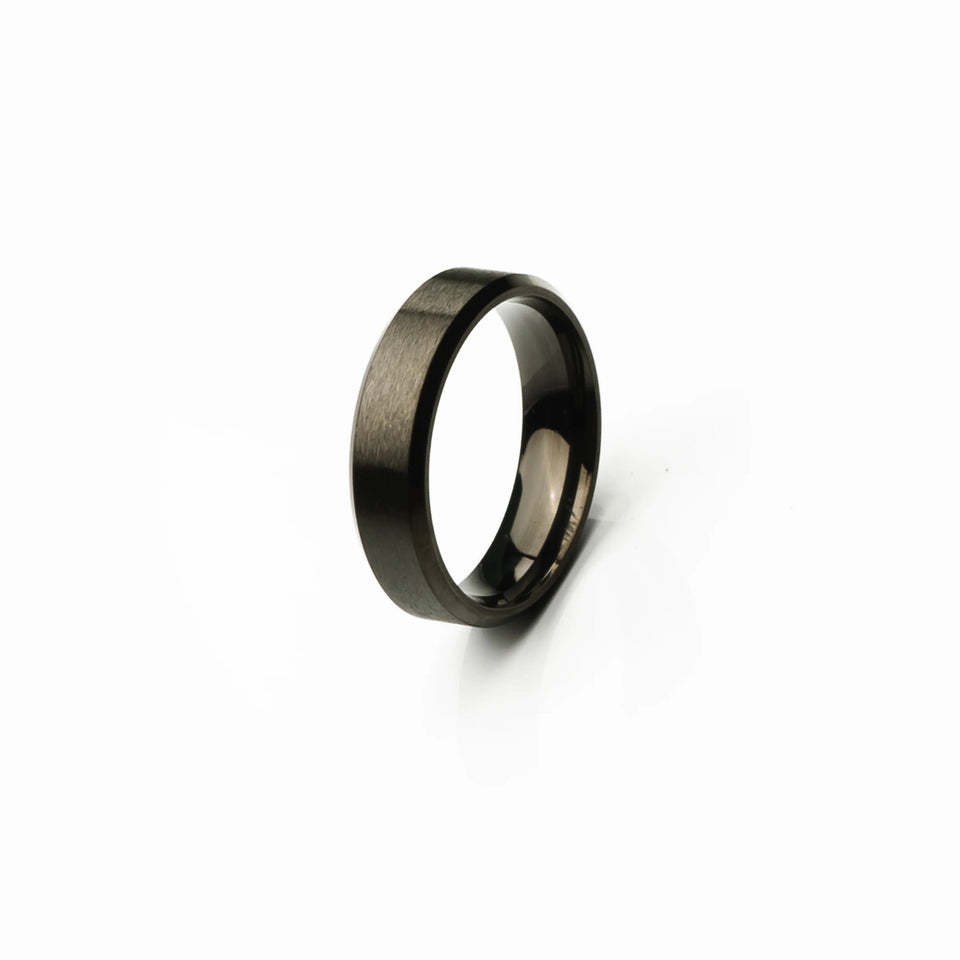 Matte Black Ring