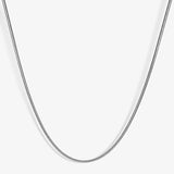 SNAKE CHAIN - SILVER -